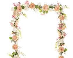 Garland of leaves or flowers