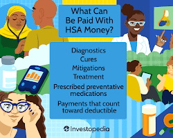 person holding a health savings account card