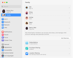family member trying to control another family member