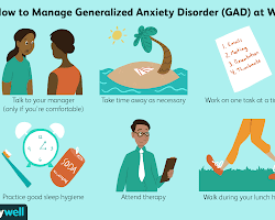 person feeling anxious at work