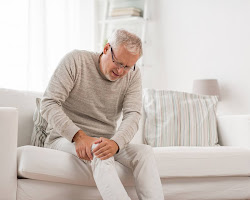 Person with joint pain