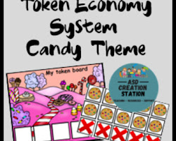 Tokens with a candy theme