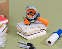 family packing their belongings for a move