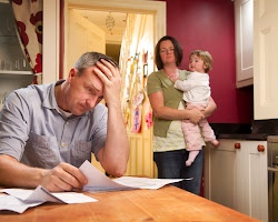 family struggling to pay medical bills