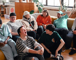group of people attending a relationship workshop